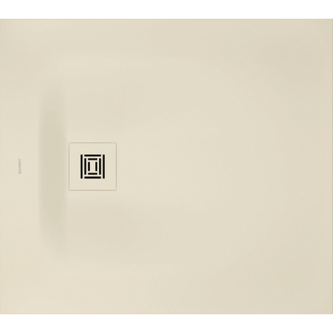 Duravit Sustano Douchebak - 90x80x3cm - Rechthoek - DuraSolid - mat crème (beige) SW813640