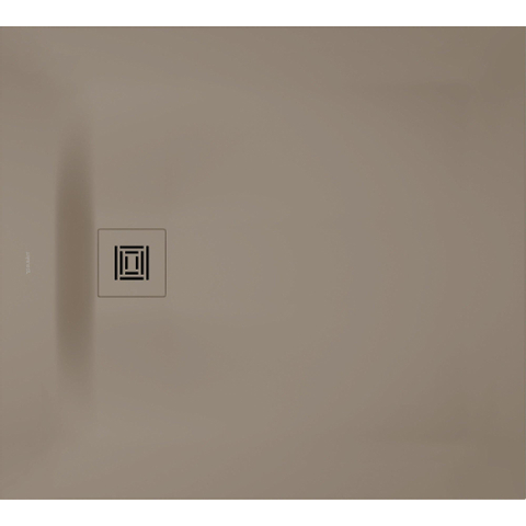 Duravit Sustano Douchebak - 100x90x3cm - Rechthoek - DuraSolid - mat greige (beige) SW813686