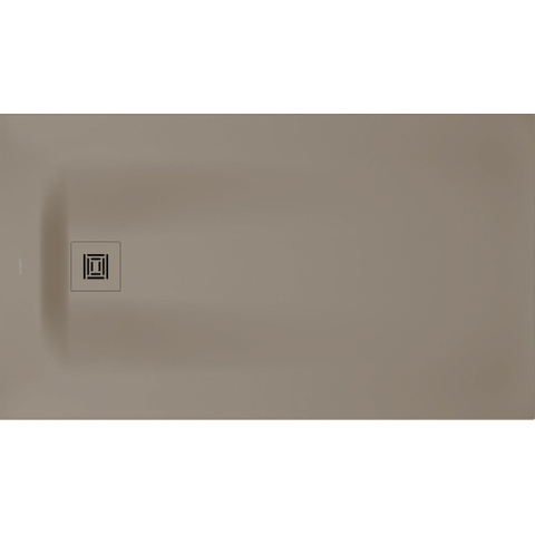 Duravit Sustano Douchebak - 140x80x3cm - Rechthoek - DuraSolid - mat greige (beige) SW813664