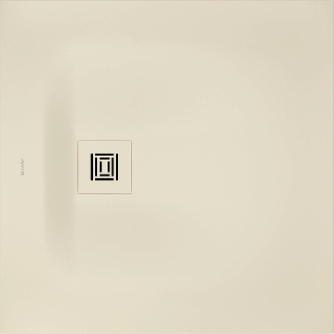 Duravit Sustano Douchebak - 80x80x3cm - Vierkant - DuraSolid - mat crème (beige) SW813727