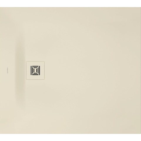 Duravit Sustano Douchebak - 100x90x3cm - Rechthoek - DuraSolid - mat crème (beige) SW813752