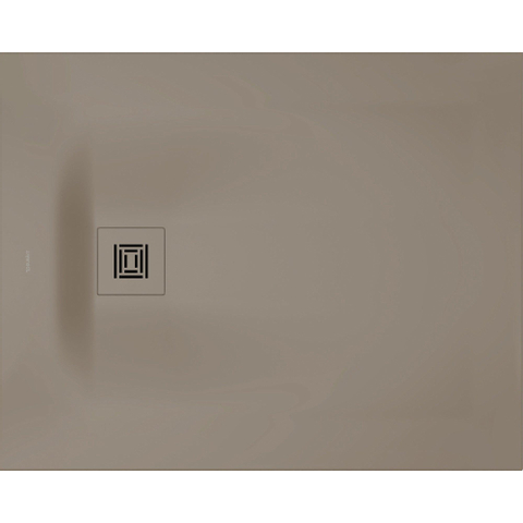 Duravit Sustano Douchebak - 100x80x3cm - Rechthoek - DuraSolid - mat greige (beige) SW813648