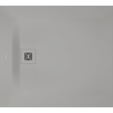 Duravit Sustano Douchebak - 100x90x3cm - Rechthoek - DuraSolid - mat grijs SW813769