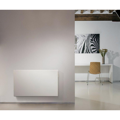 Vasco E-PANEL elektrische Design radiator 40x180cm 1000watt Staal Traffic White SW160410
