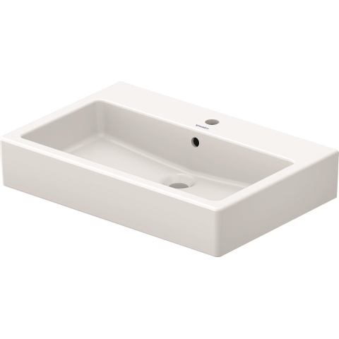 Duravit Vero Meubelwastafel - 70x47cm - met 1 kraangat - met overloop - geslepen - wit SW223283