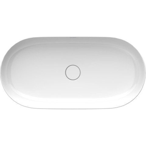 Duravit Luv Lavabo à poser 80x40cm sans trous Blanc SW227984