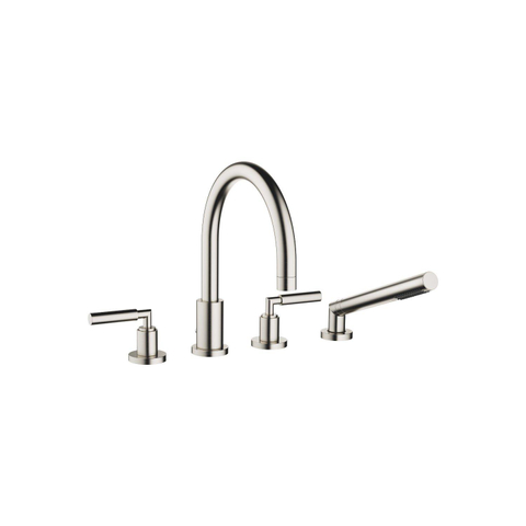Dornbracht Tara Classic Mitigeur de bord de baignoire 4 trous platine mat 0480406