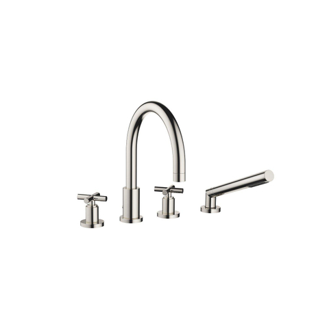 Dornbracht Tara Mitigeur de baignoire en bord de baignoire 4 trous platine 0480492
