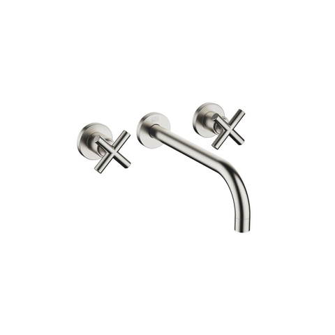 Dornbracht Tara partie apparente pour robinet mural saillie 240mm platine mat 0480302