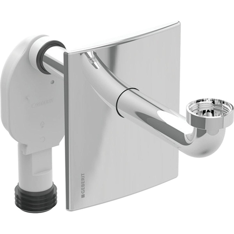 Geberit inbouwsifon - met afdekplaat - hoogglans chroom GA64546