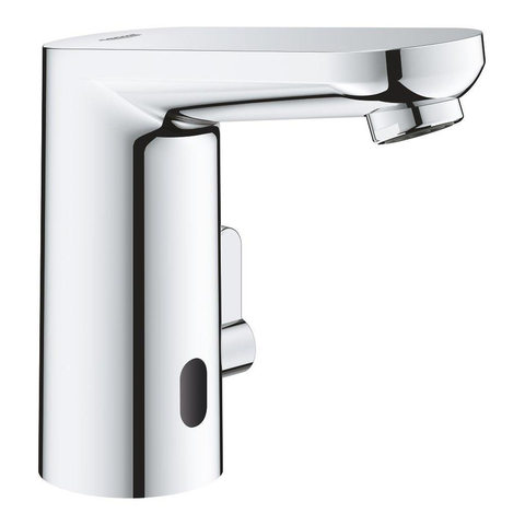 Grohe Get E Elektronische Wastafelkraan - met infrarood - met batterij - met instelbare temperatuurbegrenzer - chroom SW878189