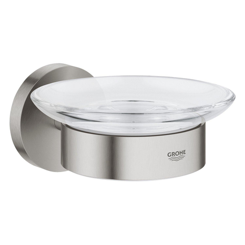 Grohe Start Zeepschaal - met houder - wandmontage - Supersteel (RVS) SW878382