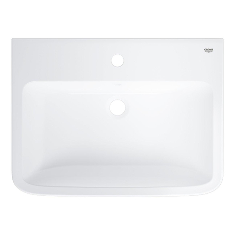 Grohe Start Edge Wastafel - met kraangat - met overloop - 60x44.4cm - wit SW878377