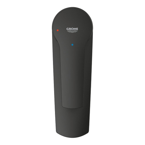 Grohe Start Wastafelmengkraan - S-Size - ES energiebesparend - met waste - matte black (mat zwart) SW811175