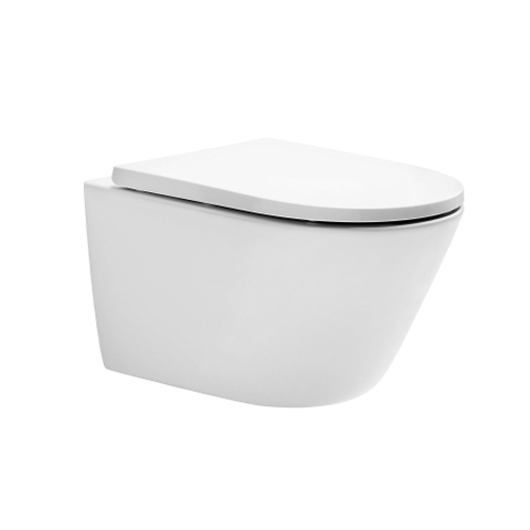 Royal plaza Haya toiletpack - 54x36.5cm - spoelrandloos - softclose zitting - glans wit SW680280