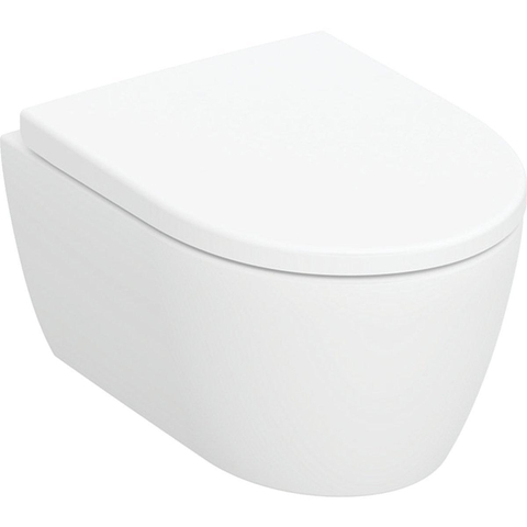 Geberit ICon Wandcloset - compact - rimless - softclose zitting - quickrelease - mat wit SW878308