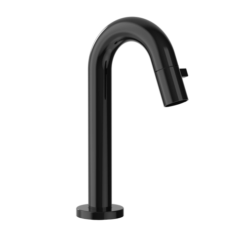 Hansa Hansanova Style robinet de WC 94mm inclus bec fixe noir 0395658