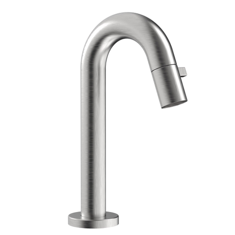 Hansa Hansanova Style robinet de WC 94mm avec bec fixe acier 0395659