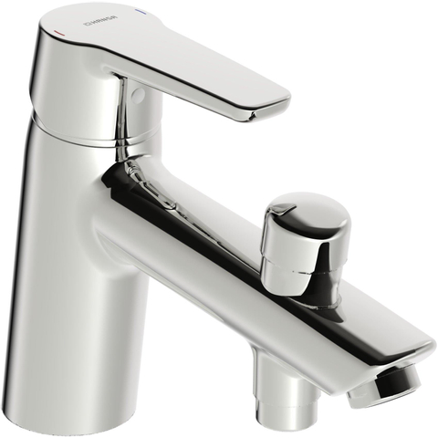 Hansa Polo mitigeur de bain (sur le mur) résistant à la température chrome brillant SW116513