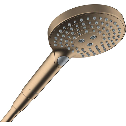 Hansgrohe Raindance Select S handdouche - 12cm - powderrain - brushed bronze (brons) SW541808