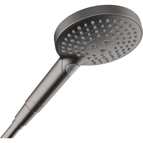Hansgrohe Raindance Select S douchette 120 3jets powderrain chrome noir brossé SW541891