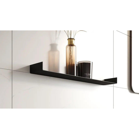 Looox Colour Shelf Special étagère encastrée 80x10cm inox brossé SW374831