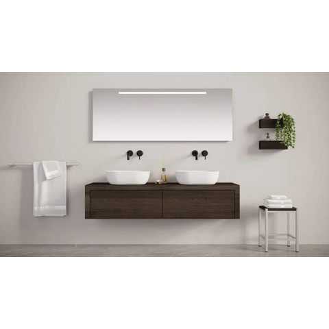 Looox M line Mirror spiegel - 80x60cm - met verlichting en verwarming GA61798