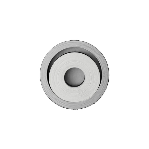 Looox Closed reserverolhouder - rond - rvs geborsteld GA36707
