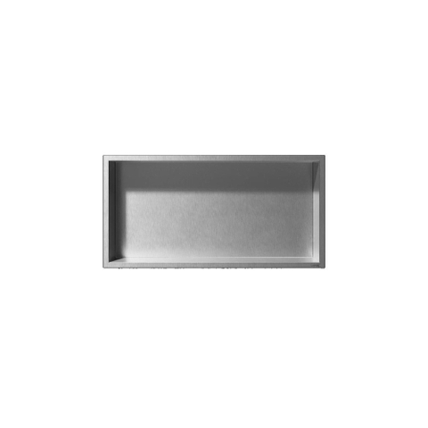 Looox BoX niche - 60x30x10cm - encastrée - inox brossé GA49247