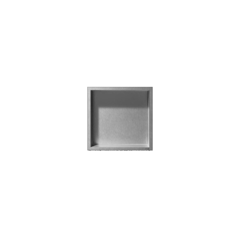 Looox BoX nis - 30x30x10cm - inbouw - rvs geborsteld GA49246