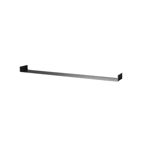 Looox Colour Shelf Special étagère encastrée 80x10cm inox brossé SW374831