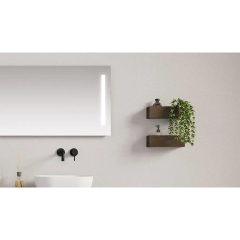 LoooX M-Line spiegel – rechthoek – 180x70 cm – directe LED – Aluminium (Zilver) GA78902