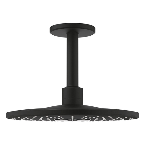 Grohe Rainshower SmartActive Hoofddoucheset 310 - rond - duo - phantom black (zwart) SW901506