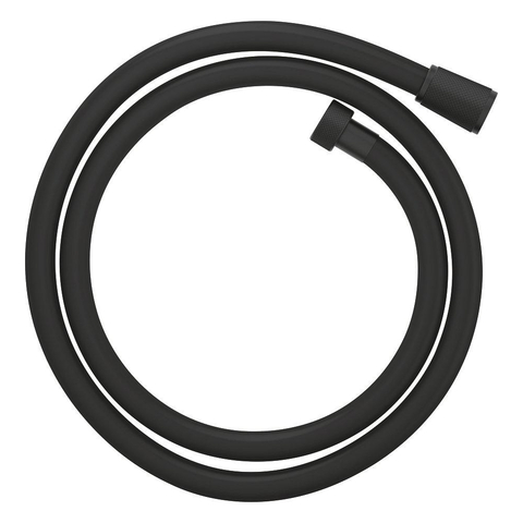 Grohe Silverflex Doucheslang - 125cm - glad - phantom black (zwart) SW901510