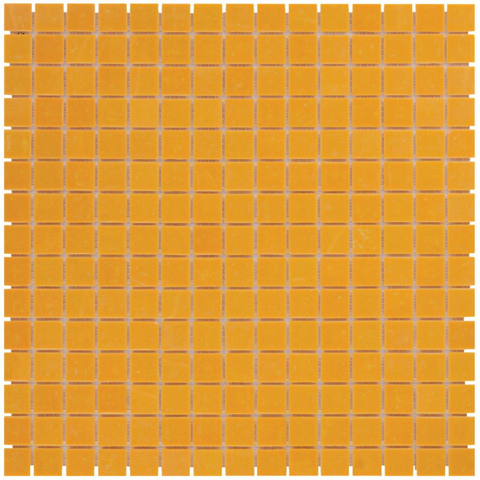 The Mosaic Factory Amsterdam mozaïektegel - 32x32cm - 4mm - vierkant - mat orange SW62115
