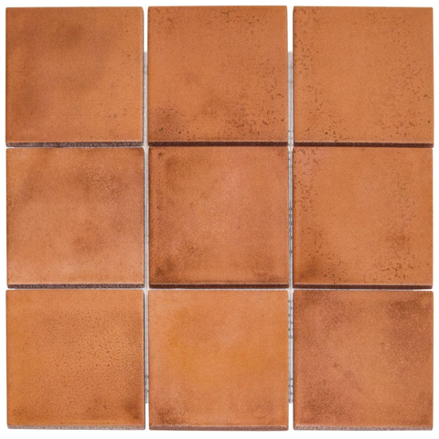 The Mosaic Factory Kasba mosaïque - 30x30cm - 6.5mm - carré - R10 - terra mat SW798760