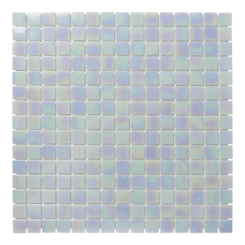 The Mosaic Factory Amsterdam mozaïektegel - 32x32cm - 4mm - vierkant - glans light cream (beige) SW62156