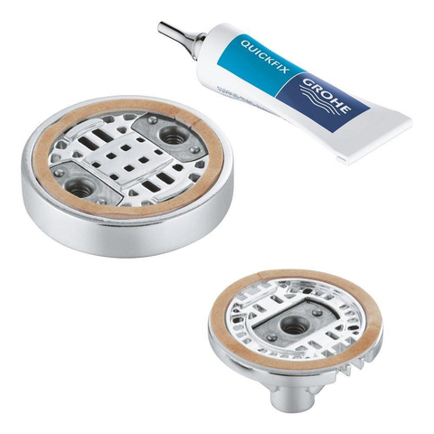 Grohe QuickGlue - 1 lijmset voor wandhouders - 2 discs SW924886