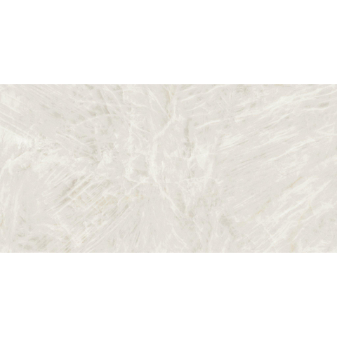 Ceralto Venara Polished vloer- en wandtegel - 60x120cm - 9mm - gerectificeerd - marmerlook - glans crystal wit SW1129860