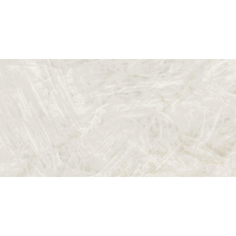 Ceralto Venara Polished vloer- en wandtegel - 60x120cm - 9mm - gerectificeerd - marmerlook - glans crystal wit SW1129860