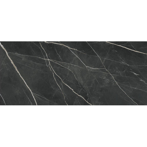 Ceralto Venara Polished Carrelage de sol - 120x120cm - 9.0mm - rectifié - Calacatta noir SW1174865