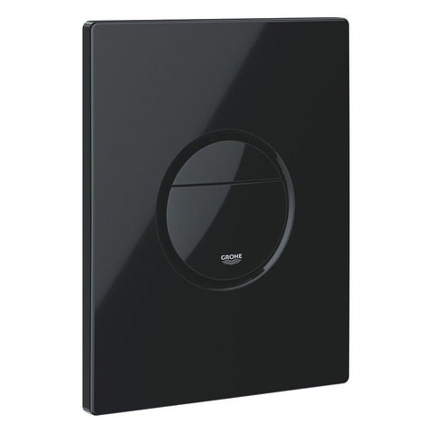 Grohe Nova cosmopolitan Plaque de déclenchement - 15.6x19.7cm - Noir brillant SW930338