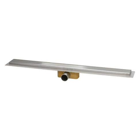 Van den berg Renovelle caniveau de douche de rénovation 80cm sortie latérale 40mm inox SW296932