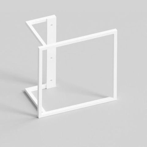 Vasco Beams aluminium beugel 240 x 240 mm. wit s600 SHOWROOMMODEL SHOW25731