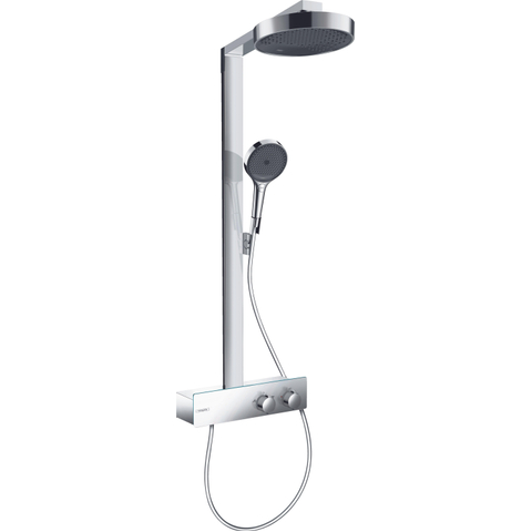 Hansgrohe RainFinity Showerpipe - 250 - 1jet - ecosmart - met ShowerTablet - 350 - hoogglans chroom SW918322