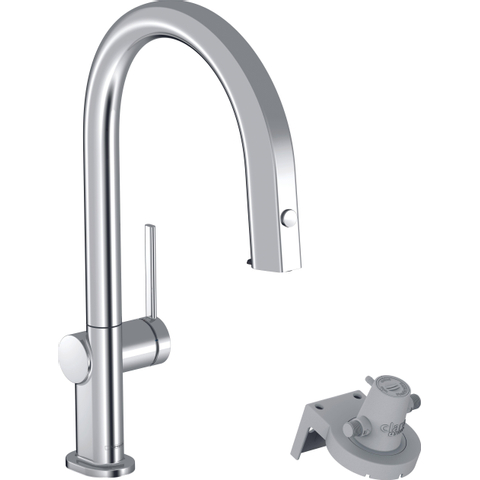 Hansgrohe Aqittura Filtersysteem - 210 uittrekbare uitloop - 1jet - chroom SW918679