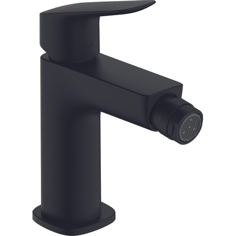 Hansgrohe Logis Bidetmengkraan - 110 fine - met trekwaste - mat zwart SW918287