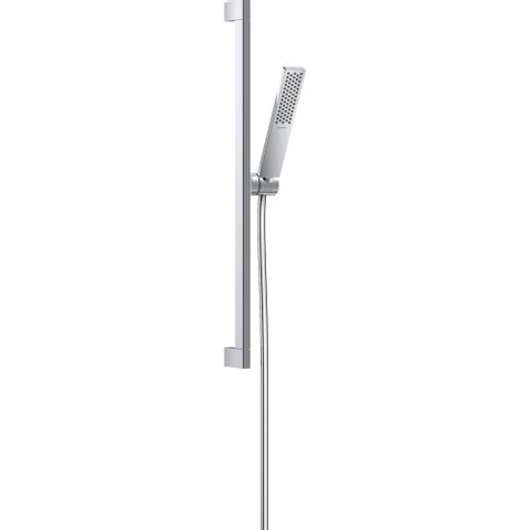 Hansgrohe Pulsify e Doucheset - 100 - 1jet - ecosmart+ - met glijstang 65 cm - hoogglans chroom SW918582