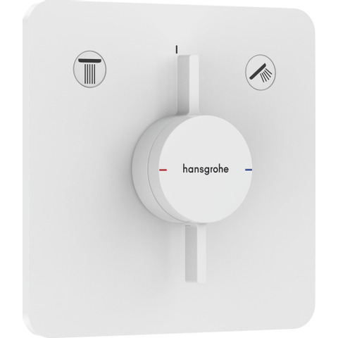 Hansgrohe Duoturn Q Mitigeur encastré pour 2 fonctions mat blanc SW918591
