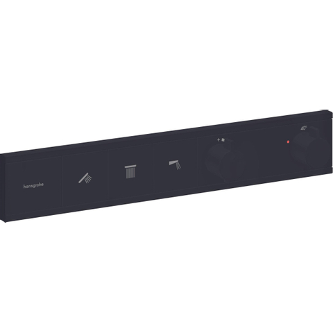 Hansgrohe Rainselect Thermostaat - inbouw - voor 3 functies - mat zwart SW917998